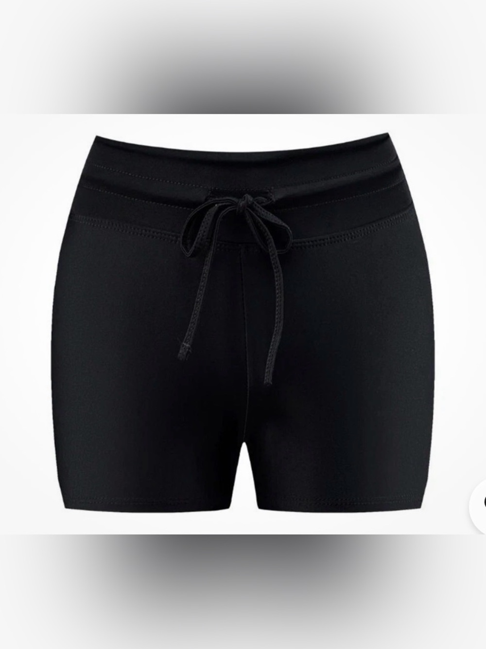 Brand new women’s black swim/athletic shorts size L